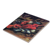 Van Gogh - Stillleben mit Muscheln und Shrimp Fliese (Seite)