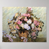 Van Gogh - Stillleben mit Rose Poster (Vorne)