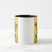 Van Gogh - Stillleben Vase mit fünfzehn Sonnenblum Tasse (Zentrum)