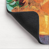 Van Gogh - Stillleben Vase mit zwölf Sonnenblumen Mousepad (Ecke)