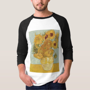 Van Gogh - Stillleben: Vasen mit 12 Sonnenblumen T-Shirt
