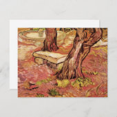 Van Gogh Stone Bench im Garten, St Paul Hospital (Vorne/Hinten)