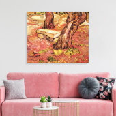 Van Gogh Stone Bench im Garten, St Paul Hospital Leinwanddruck (Insitu (Wohnzimmer))