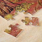 Van Gogh Stone Bench im Garten, St Paul Hospital Puzzle (Seite)