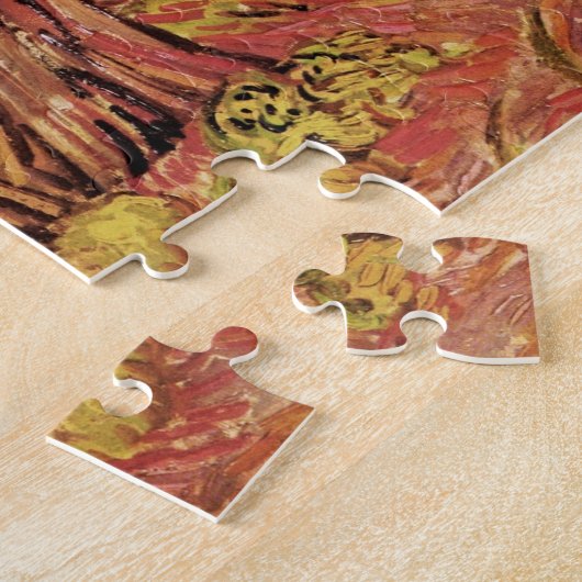 Van Gogh Stone Bench im Garten, St Paul Hospital Puzzle (Seite)