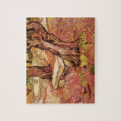 Van Gogh Stone Bench im Garten, St Paul Hospital Puzzle (Vertikal)