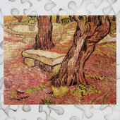 Van Gogh Stone Bench im Garten, St Paul Hospital Puzzle