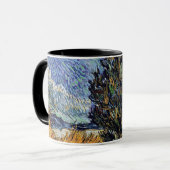 Van Gogh - Straße mit Fahrrädern Tasse (Vorderseite Links)