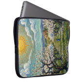 Van Gogh Style Almond Orchard Sunlit Blossom  Laptopschutzhülle (Vorne Rechts)