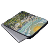 Van Gogh Style Almond Orchard Sunlit Blossom  Laptopschutzhülle (Vorne Knopf)