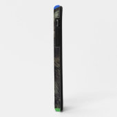 Van Gogh Style Black Kitten Case-Mate iPhone Hülle (Hinten/Links)