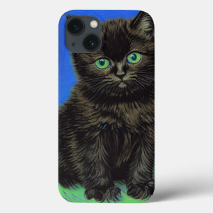 Van Gogh Style Black Kitten Case-Mate iPhone Hülle