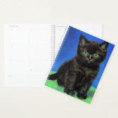 Van Gogh Style Black Kitten Planer (Anzeige)