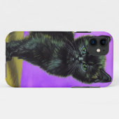 Van Gogh Style Cat Case-Mate iPhone Hülle (Rückseite (Horizontal))