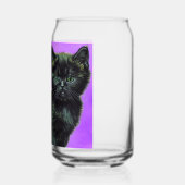 Van Gogh Style Cat Dosenglas (Links)