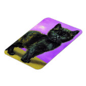 Van Gogh Style Cat Magnet (Linke Seite)