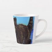 Van Gogh Style Cat mit Sonnenblumen Milchtasse (Rechts)