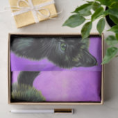 Van Gogh Style Cat Seidenpapier (Geschenk)