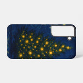 Van Gogh-style Christmas Tree Phone Case - Samsung Galaxy Hülle (Rückseite (Horizontal))
