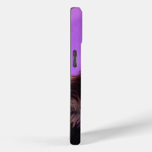 Van Gogh Style Lila Cat Case-Mate iPhone Hülle (Rückseite / Rechts)