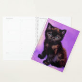 Van Gogh Style Lila Cat Planer (Anzeige)