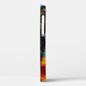 Van Gogh Style Pouting Kitten Case-Mate iPhone Hülle (Rückseite / Links)