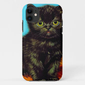 Van Gogh Style Pouting Kitten Case-Mate iPhone Hülle (Rückseite)