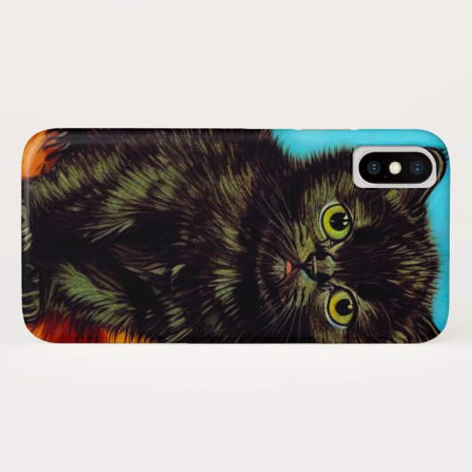 Van Gogh Style Pouting Kitten Case-Mate iPhone Hülle (Rückseite (Horizontal))