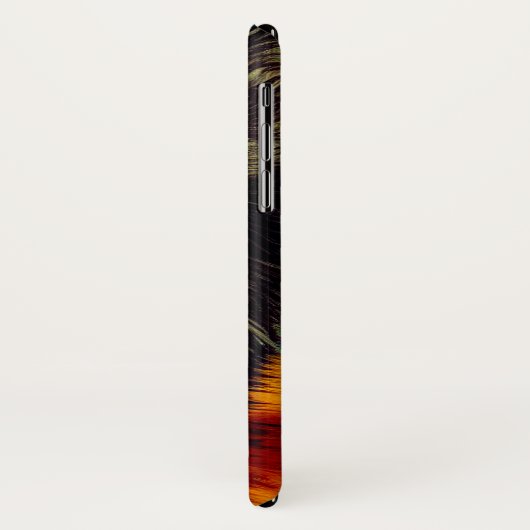 Van Gogh Style Pouting Kitten Case-Mate iPhone Hülle (Hinten/Links)