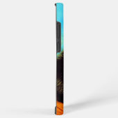 Van Gogh Style Pouting Kitten Samsung Galaxy Hülle (Rechte Seite)