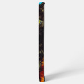 Van Gogh Style Pouting Kitten Samsung Galaxy Hülle (Linke Seite)