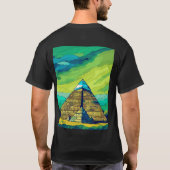 Van Gogh Style Pyramid T-Shirt (Rückseite)