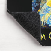 Van Gogh Style Van Gnome Art Painting Design Starr Mousepad (Ecke)