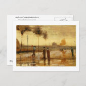 Van Gogh Sunday in Eindhoven Fine Art Postkarte (Vorne/Hinten)