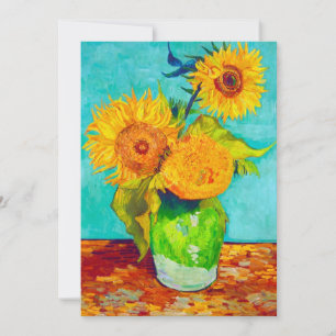 Van Gogh Sunflowers Ankündigung