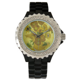 Van Gogh Sunflowers Armbanduhr