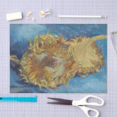 Van Gogh Sunflowers Blumengemälde Seidenpapier (Handwerk)