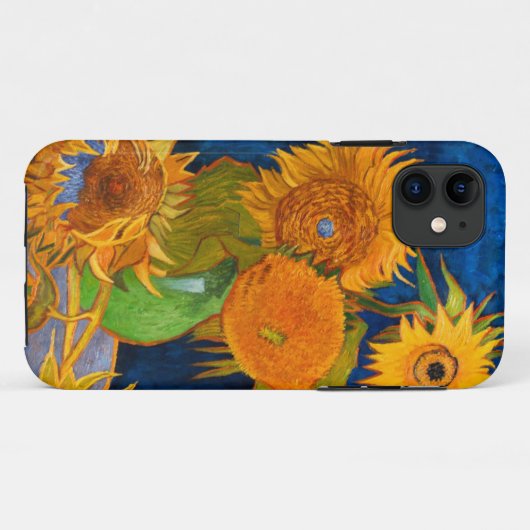 Van Gogh Sunflowers Case-Mate iPhone Hülle (Rückseite (Horizontal))