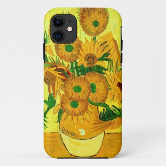 Van Gogh Sunflowers Case-Mate iPhone Hülle (Rückseite)