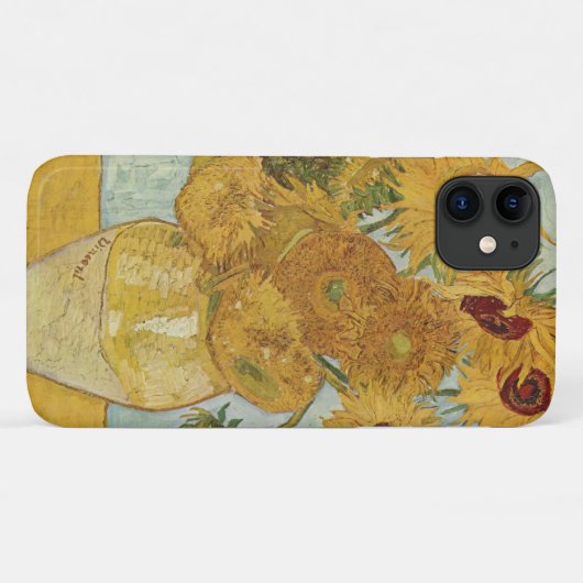 Van Gogh Sunflowers Case-Mate iPhone Hülle (Rückseite (Horizontal))
