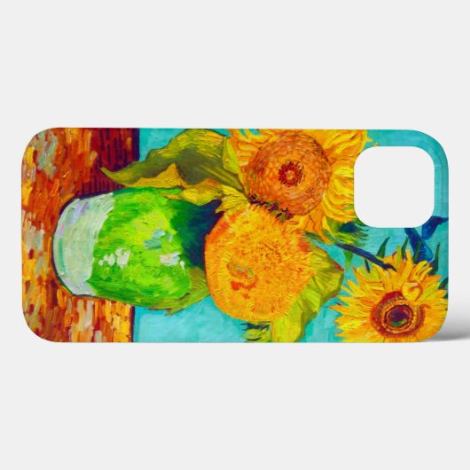 Van Gogh Sunflowers Case-Mate iPhone Hülle (Rückseite (Horizontal))