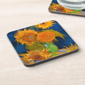 Van Gogh Sunflowers Getränkeuntersetzer (Linke Seite)