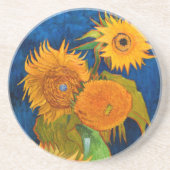Van Gogh Sunflowers Getränkeuntersetzer (Vorne)