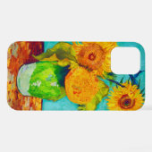 Van Gogh Sunflowers iPhone Hülle (Rückseite (Horizontal))
