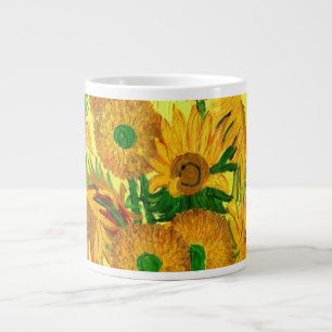 Van Gogh Sunflowers Jumbo-Tasse