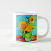 Van Gogh Sunflowers Jumbo-Tasse (Rechts)