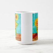 Van Gogh Sunflowers Kaffeetasse (Mittel)