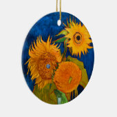 Van Gogh Sunflowers Keramik Ornament (Rechts)