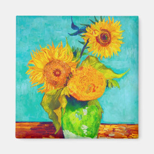 Van Gogh Sunflowers Magnet