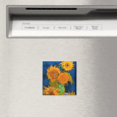 Van Gogh Sunflowers Magnet (In Situ (Geschirrspüler))